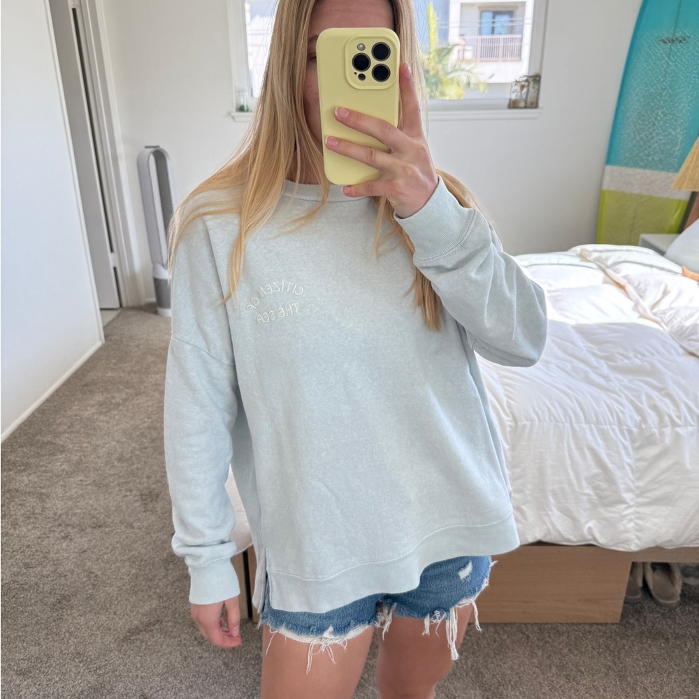 Billabong “Citizens of the Sea” Eco Premium Terry Pullover Sweatshirt - Picture 7 of 12